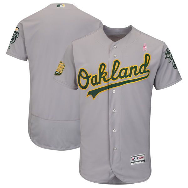 Men Oakland Athletics Blank Grey Mothers Edition MLB Jerseys->minnesota twins->MLB Jersey